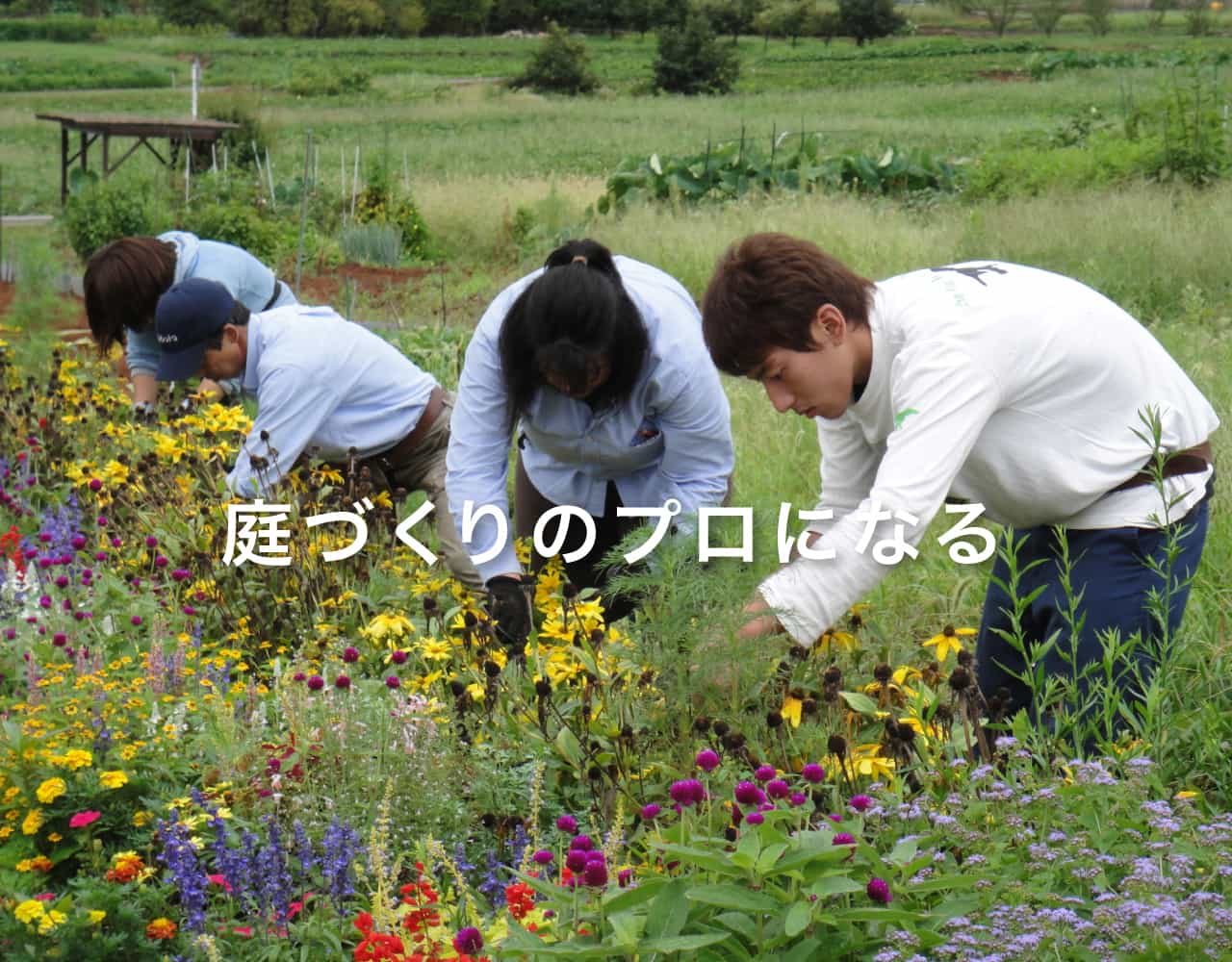 庭づくりのプロになる